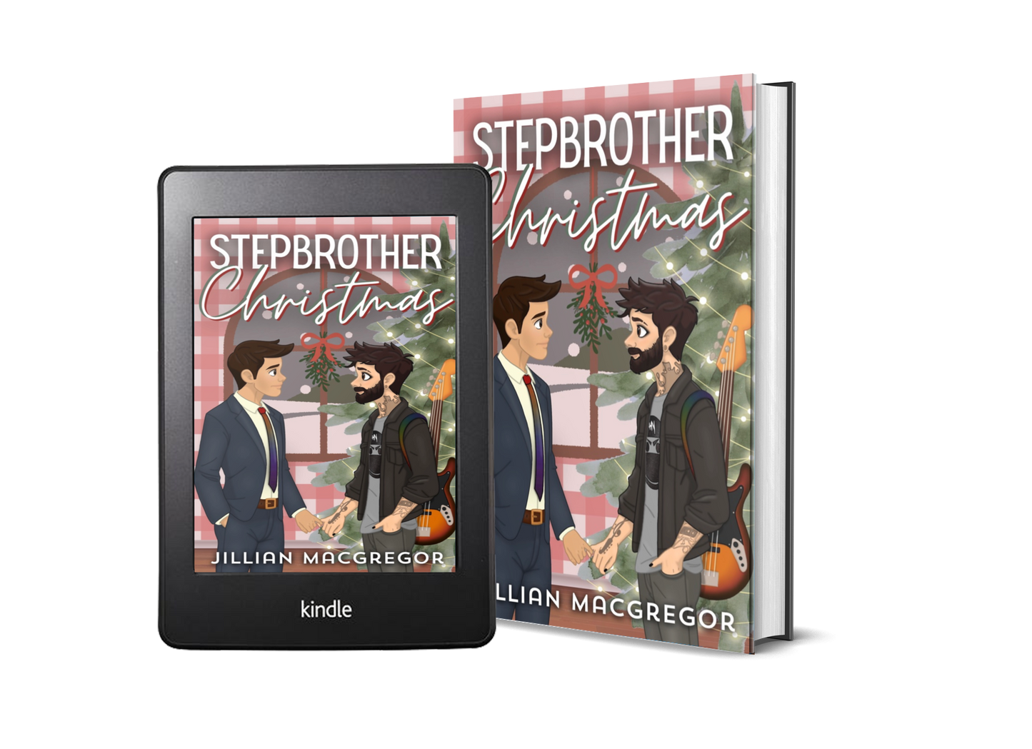 StepBrother Christmas Signed Paperback ILLUSTRATED COVER