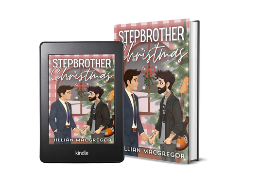 StepBrother Christmas Signed Paperback ILLUSTRATED COVER